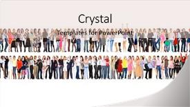  Presentation with groups - Cool new theme with lineup - isolated groups corporate teamwork backdrop and a lemonade colored foreground