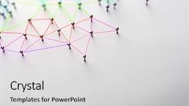  Presentation with blue orange white - Audience pleasing PPT theme consisting of linking entities networking social media backdrop and a light gray colored foreground