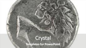  Presentation with ancient greek - PPT layouts having lion on ancient greek half background and a  colored foreground