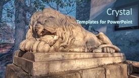  Presentation with lion king disney - Beautiful PPT theme featuring industrial zone steel pipelines and backdrop and a dark gray colored foreground