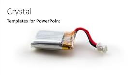  Presentation with polymer - Cool new presentation theme with lipo-battery-a-micro-lithium backdrop and a white colored foreground