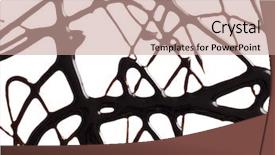  Presentation with chocolate splash - PPT theme enhanced with liquid chocolate splash background and a coral colored foreground