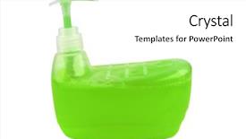  Presentation with bright colorful candy isolated - Beautiful theme featuring liquid dish washer - colorful clean soup isolated backdrop and a  colored foreground