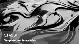  Presentation with black liquid - Slide set with liquid fuels - black textured background background and a dark gray colored foreground
