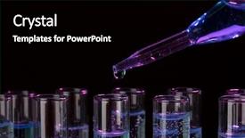  Presentation with black liquid - Cool new presentation design with liquid on black background backdrop and a black colored foreground