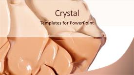  Presentation with foundation - Presentation theme consisting of liquid samples of blush background and a lemonade colored foreground