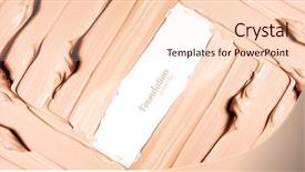  Presentation with blush - Amazing presentation theme having liquid samples of blush backdrop and a lemonade colored foreground