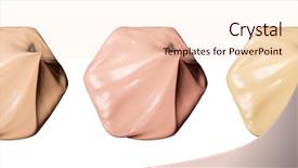  Presentation with blush - Colorful slide set enhanced with liquid samples of blush backdrop and a lemonade colored foreground