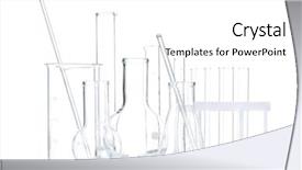  Presentation with organic chemistry - Audience pleasing slides consisting of liquids on white background backdrop and a white colored foreground