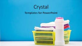  Presentation with powder - Cool new presentation theme with liquir store - photo of one bottle backdrop and a teal colored foreground