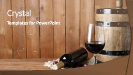  Presentation with table grape - Theme consisting of liquor menu - beautiful still life with wine background and a  colored foreground