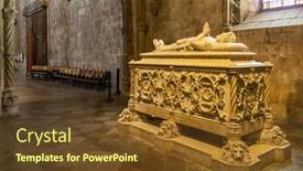  Presentation with important - Presentation theme with lisbon-portugal-june-30-2013 background and a tawny brown colored foreground