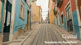  Presentation with classified - Amazing PPT theme having lisbon-portugal-march-23-2013 backdrop and a coral colored foreground