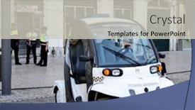  Presentation with electric car - 