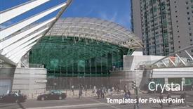  Presentation with people mall - 