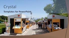  Presentation with book fair - Presentation consisting of lisbon-portugal-may-30-2013 background and a light blue colored foreground