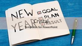  Presentation with motivation - Amazing presentation having list challenge solutions - new year goal plan result backdrop and a lemonade colored foreground