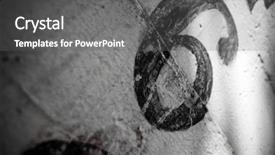  Presentation with to do list - Presentation having list of painted numbers focused background and a dark gray colored foreground