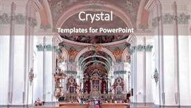  Presentation with world heritage - Slide set having listed on unesco world heritage background and a gray colored foreground