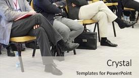  Presentation with conference - Audience pleasing slide deck consisting of listens acts - image of a part backdrop and a  colored foreground