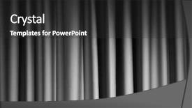  Presentation with curtains - Slide set enhanced with lit curtains for your background background and a dark gray colored foreground