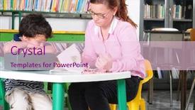  Presentation with literacy - Amazing PPT layouts having literacy center - teaching backdrop and a  colored foreground