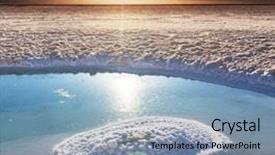  Presentation with flag of argentina - Cool new presentation with lithium mining - ojo del mar in argentina backdrop and a seafoam green colored foreground