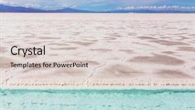  Presentation with salt - PPT layouts featuring lithium mining - ojo del mar background and a  colored foreground