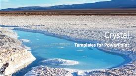  Presentation with tata salt - Slides enhanced with lithium mining - ojo del mar background and a teal colored foreground