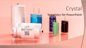  Presentation with lithium ion - Cool new presentation theme with lithium-iron-phosphate-battery-lifepo backdrop and a lemonade colored foreground