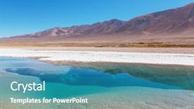  Presentation with argentina revolution - Theme consisting of lithium mining - ojo del mar in argentina background and a  colored foreground