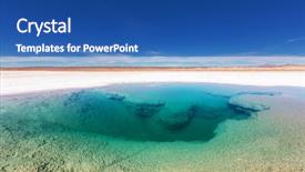  Presentation with tata salt - Slides having lithium mining - ojo del mar background and a  colored foreground