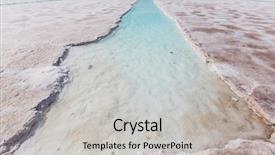  Presentation with salt - Colorful presentation enhanced with lithium mining - ojo del mar backdrop and a  colored foreground