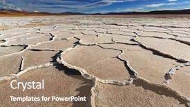  Presentation with salt - Presentation theme enhanced with lithium mining - ojo del mar background and a coral colored foreground
