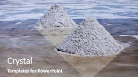  Presentation with lithium - Audience pleasing PPT layouts consisting of lithium mining - piles of salt backdrop and a  colored foreground