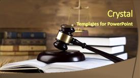  Presentation with litigation - Colorful presentation theme enhanced with litigation - law and justice concept legal backdrop and a tawny brown colored foreground