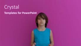  Presentation with education pink - PPT layouts with little-arabian-boy-sitting-using background and a violet colored foreground