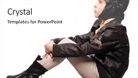  Presentation with background - PPT layouts consisting of little aviator on white background background and a  colored foreground