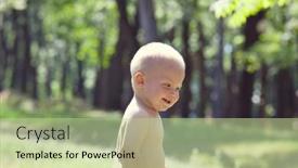  Presentation with steps - PPT layouts featuring little-boy-do-his-first background and a mint green colored foreground