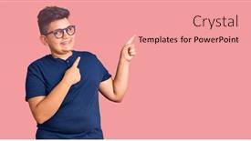  Presentation with clothes - Cool new theme with little-boy-kid-wearing-casual backdrop and a coral colored foreground