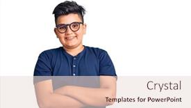  Presentation with clothes - Slides with little-boy-kid-wearing-casual background and a lemonade colored foreground