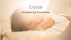  Presentation with flare - Theme enhanced with little-boy-on-bed background and a cream colored foreground