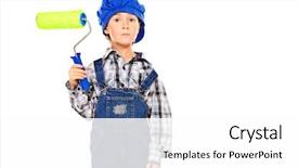  Presentation with different - Cool new PPT theme with moving stripes on red background backdrop and a crimson colored foreground