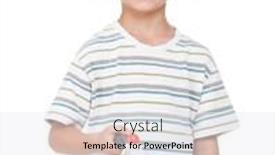  Presentation with badminton - Colorful presentation enhanced with little-boy-playing-badminton-focus backdrop and a  colored foreground