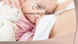  Presentation with baby girl - Colorful slide set enhanced with little-child-baby-girl-portrait backdrop and a lemonade colored foreground