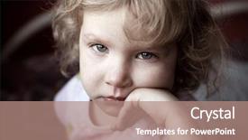  Presentation with paint - Beautiful PPT layouts featuring little child drawing paint isolated backdrop and a coral colored foreground