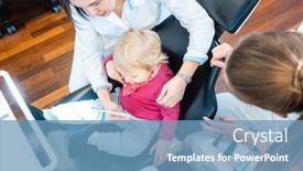  Presentation with curiosity - Audience pleasing PPT layouts consisting of little-child-watching-with-curiosity backdrop and a teal colored foreground