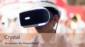  Presentation with chinese board game go - Cool new presentation with little chinese boy plays game backdrop and a coral colored foreground