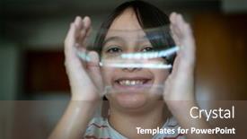  Presentation with soap - Theme featuring little-creative-kid-having-fun background and a violet colored foreground