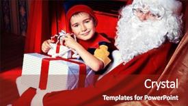  Presentation with elf - Audience pleasing slides consisting of learing - green blue chips and cards backdrop and a coral colored foreground